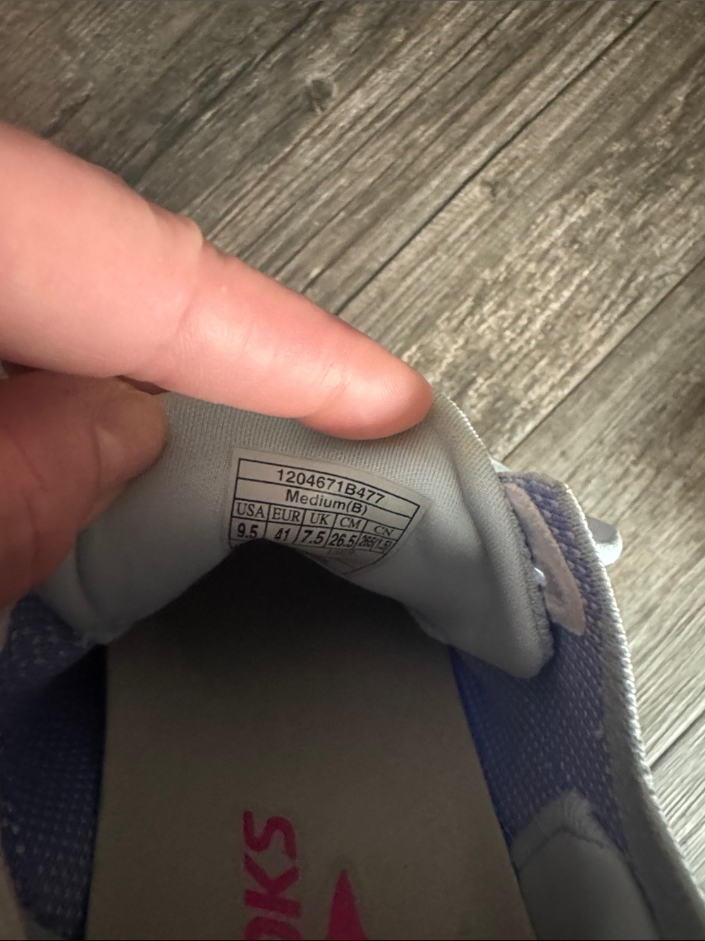 Brooks Women's Light Blue & Pink Running Shoes - Picture 2 of 4